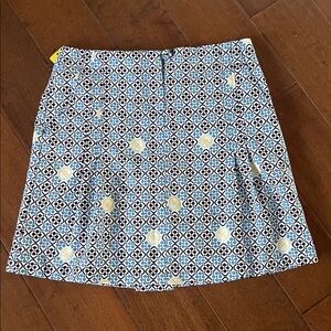 VUARNET SPORT | White & Blue Athletic Skort | NWOT Luxury Performance Wear